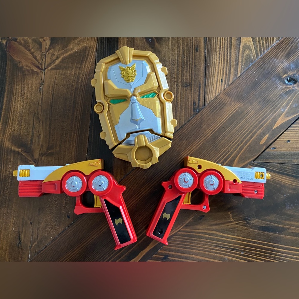 Power rangers blaster gun megaforce goseiger deluxe